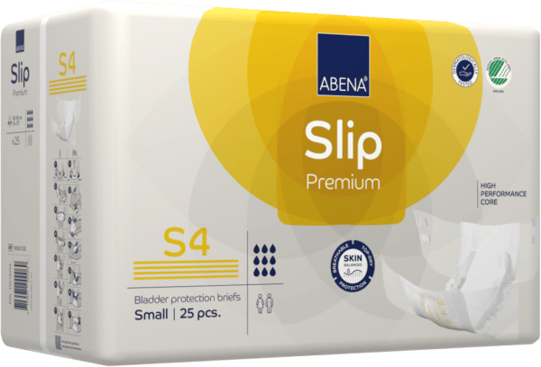 Changes complets SLIP S4 Degré d’absorption : 2200 ml Tour de taille : Compris entre 60 et 85cm Le sachet de 25 protections : 20,50 € J'M Santé Béziers