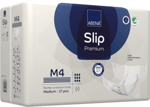 Changes complets SLIP M4 Degré d’absorption : 3600 ml Tour de taille : Compris entre 70 et 110cm Le sachet de 21 protections : 23 € J'M Santé Béziers