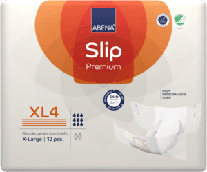 Changes complets SLIP XL4 Degré d’absorption : 4100 ml Tour de taille : Compris entre 110 et 170cm Le sachet de 12 protections : 16 € J'M Santé Béziers