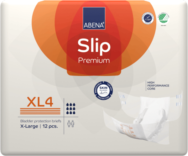 Changes complets SLIP XL4 Degré d’absorption : 4100 ml Tour de taille : Compris entre 110 et 170cm Le sachet de 12 protections : 16 € J'M Santé Béziers