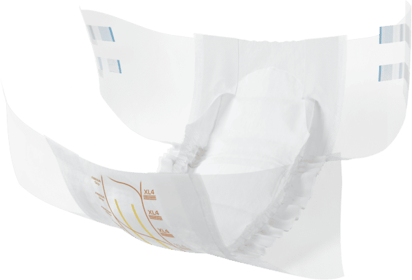 Changes complets SLIP XL4 Degré d’absorption : 4100 ml Tour de taille : Compris entre 110 et 170cm Le sachet de 12 protections : 16 € J'M Santé Béziers