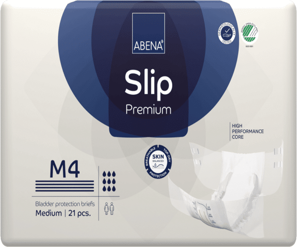 Changes complets SLIP M4 Degré d’absorption : 3600 ml Tour de taille : Compris entre 70 et 110cm Le sachet de 21 protections : 23 € J'M Santé Béziers