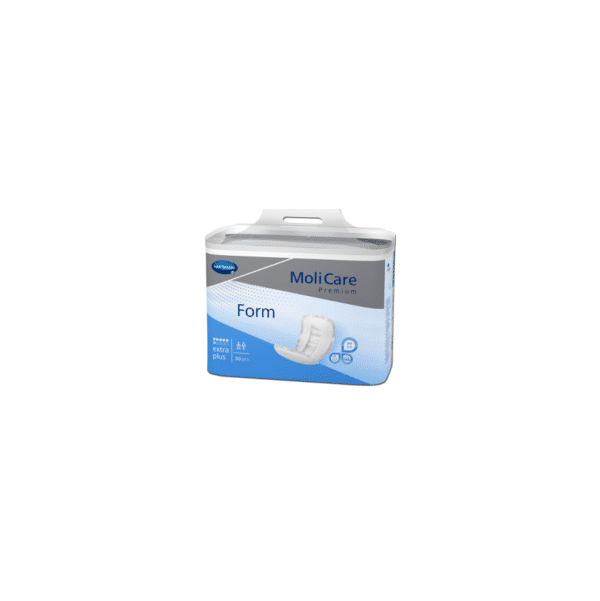 Bandes anatomiques PF extra plus, convient pour une incontinence sévère. Degrés d’absorption : 2377ml