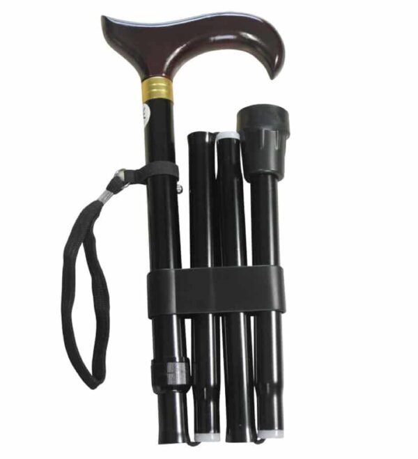 Canne de marche pliable noire Canne de marche pliable et réglable en hauteur. Prix : 12,20 € (base de remboursement : 12,20 €) J'M Santé Béziers