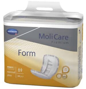 Bandes anatomiques 4 gouttes pour incontinence légère +. Degrés d’absorption : 865ml