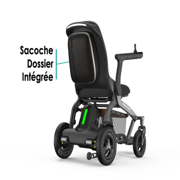 Fauteuil BR7L de dos. ERGO CONCEPT