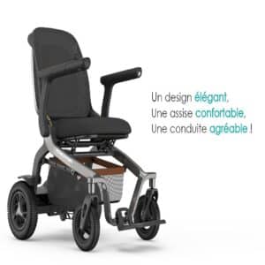 Fauteuil BR7L de face. ERGO CONCEPT